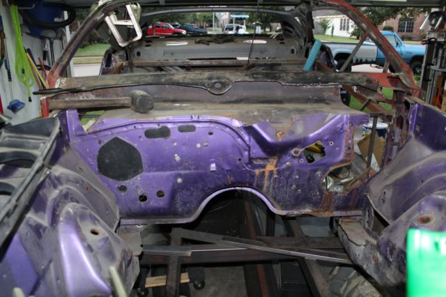1973 Purple Dodge Challenger Fastback