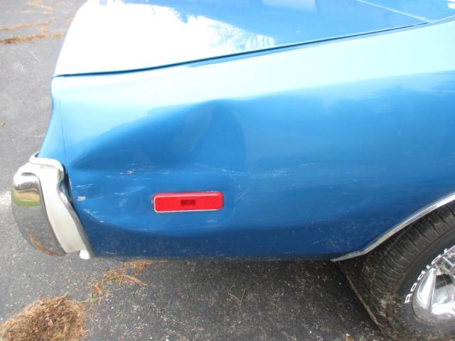 1973 Blue Dodge Charger Coupe