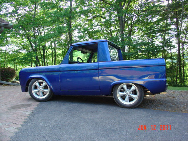 1973 Blue Ford Bronco Chopped half cab