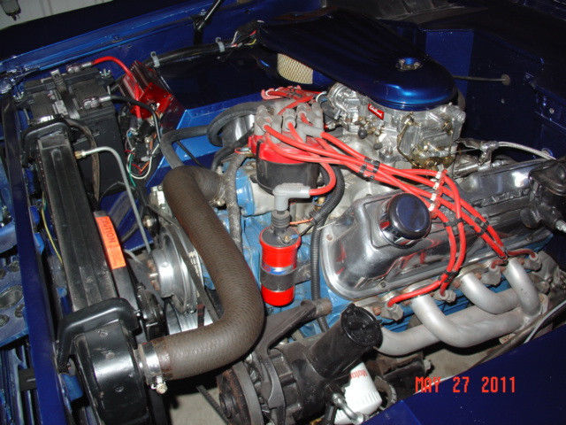 1973 Blue Ford Bronco Chopped half cab
