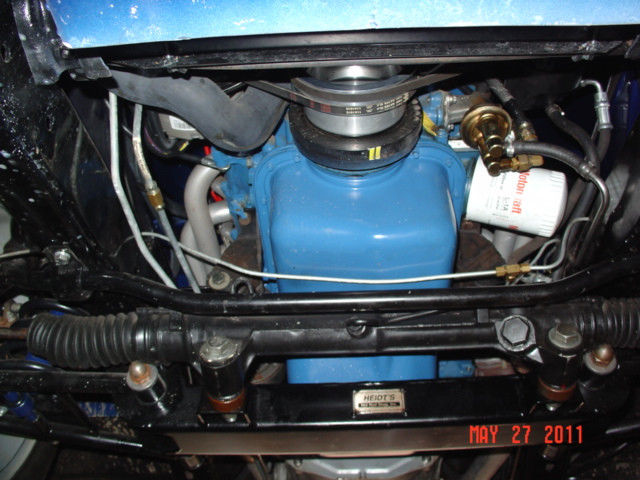 1973 Blue Ford Bronco Chopped half cab