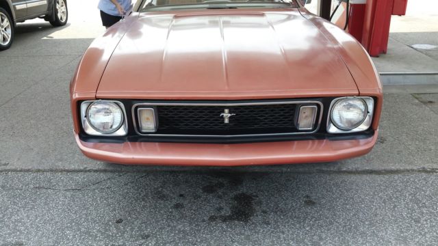 1973 Brown Ford Mustang Convertible