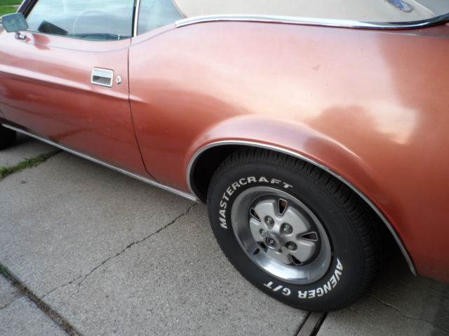 1973 Brown Ford Mustang Convertible
