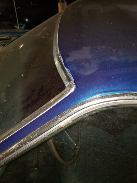 1973 Blue Ford Mustang Fastback