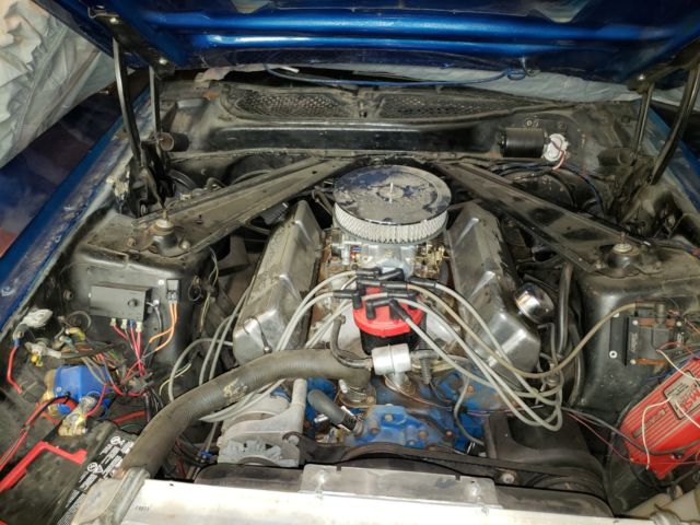 1973 Blue Ford Mustang Fastback