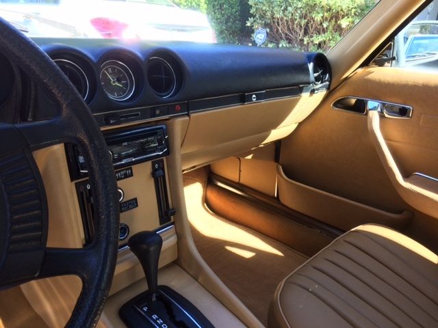 1973 Tan Mercedes-Benz SL-Class Convertible