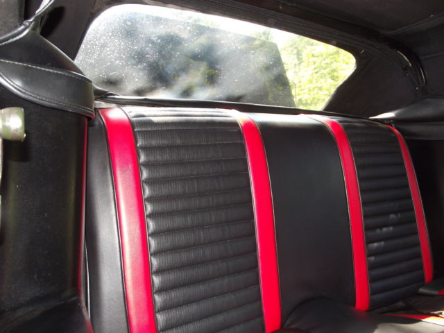 1973 Black Ford Mustang Convertible