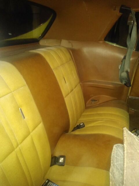 1973 Yellow Ford Mustang