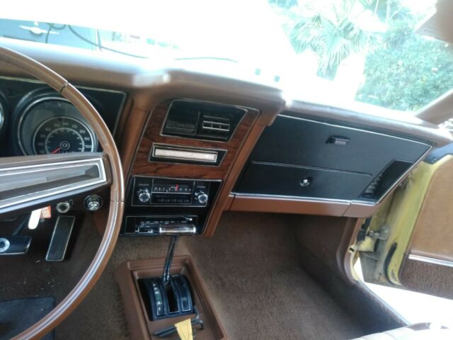 1973 Yellow Ford Mustang