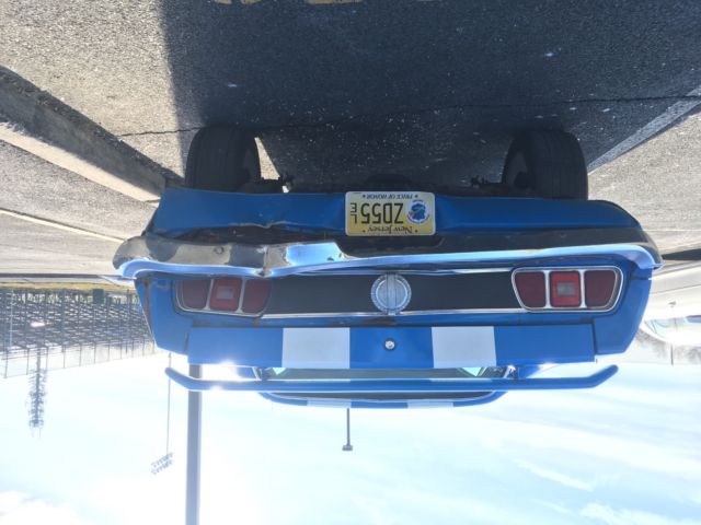 1973 Blue Ford Mustang Coupe