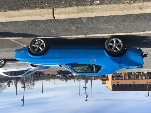 1973 Blue Ford Mustang Coupe