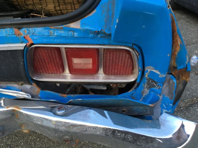 1973 Blue Ford Mustang Coupe