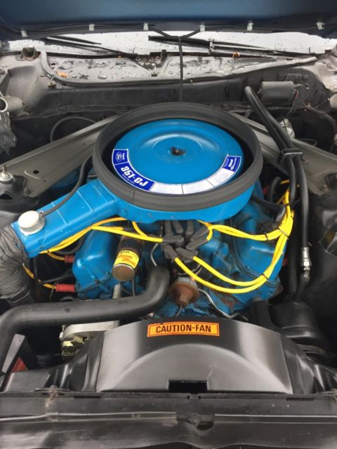 1973 Blue Ford Mustang