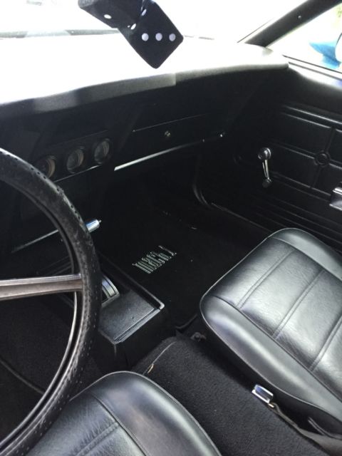 1973 Blue Ford Mustang