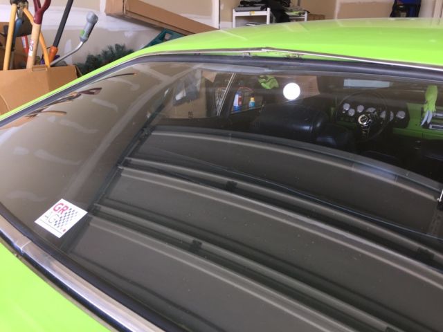 1973 Limelight Green Plymouth Duster Coupe