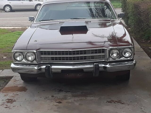 1973 Brown Plymouth Satellite Coupe