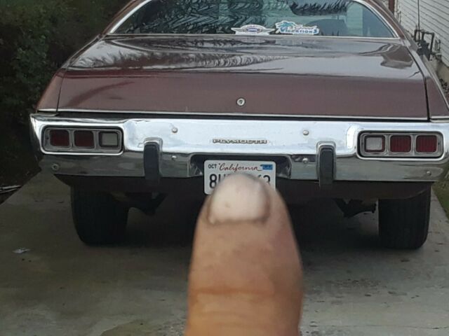 1973 Brown Plymouth Satellite Coupe