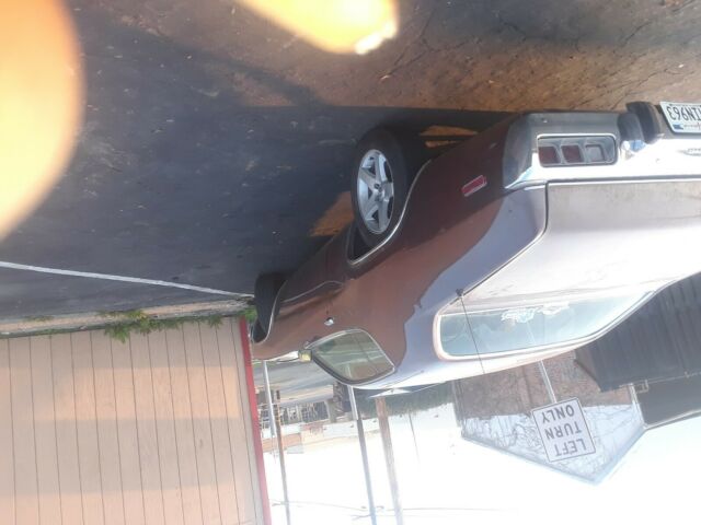 1973 Brown Plymouth Satellite Coupe