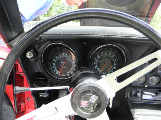 1973 RED Chevrolet Corvette COUPE