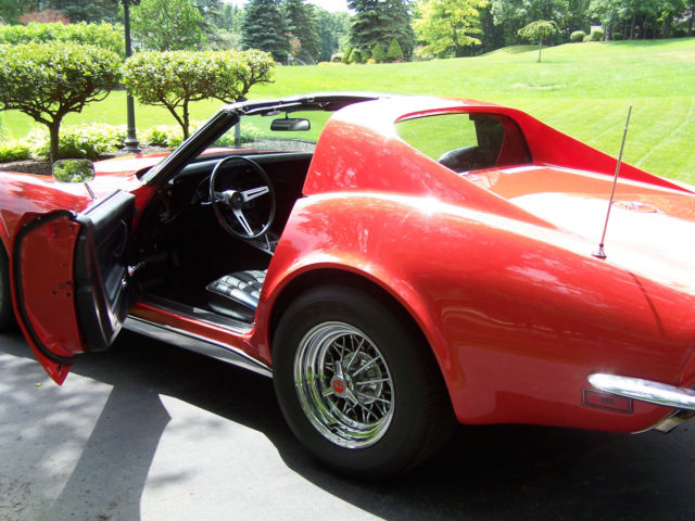 1973 RED Chevrolet Corvette COUPE