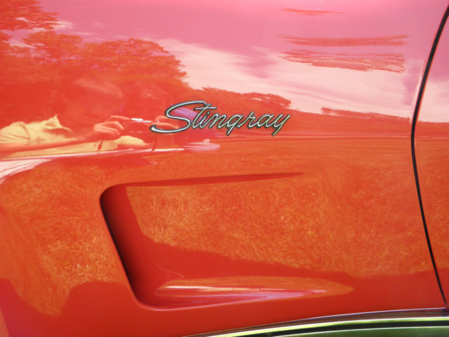 1973 RED Chevrolet Corvette COUPE