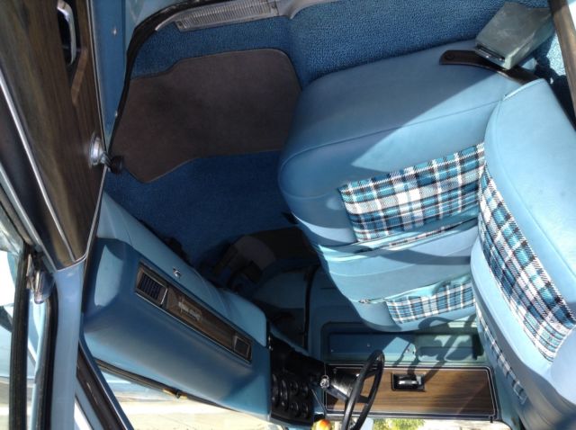 1973 Blue Chevrolet C-10 Standard Cab Pickup