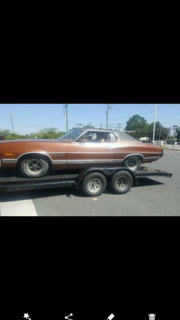 1973 Tan Ford Torino Coupe