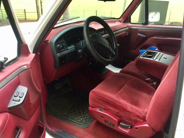 1994 Red Ford F-250 Extended Cab Pickup