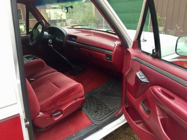 1994 Red Ford F-250 Extended Cab Pickup