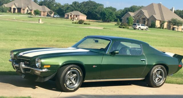 1973 Green Chevrolet Camaro Coupe