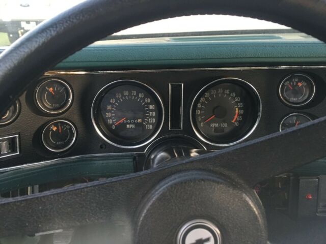 1973 Green Chevrolet Camaro Coupe