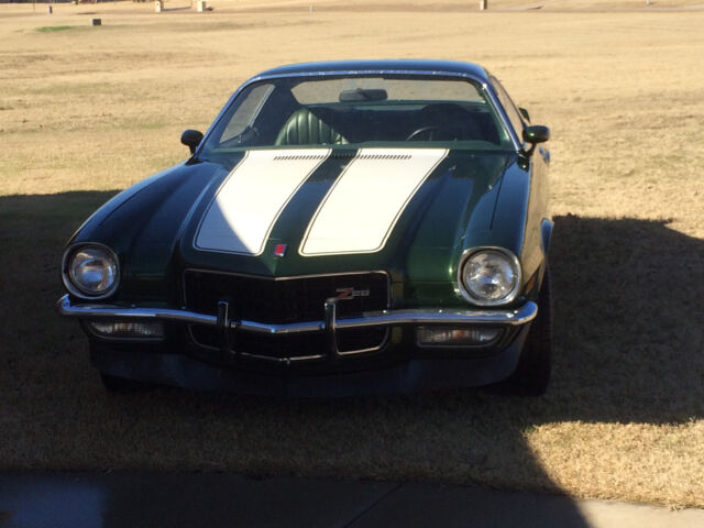 1973 Green Chevrolet Camaro Coupe