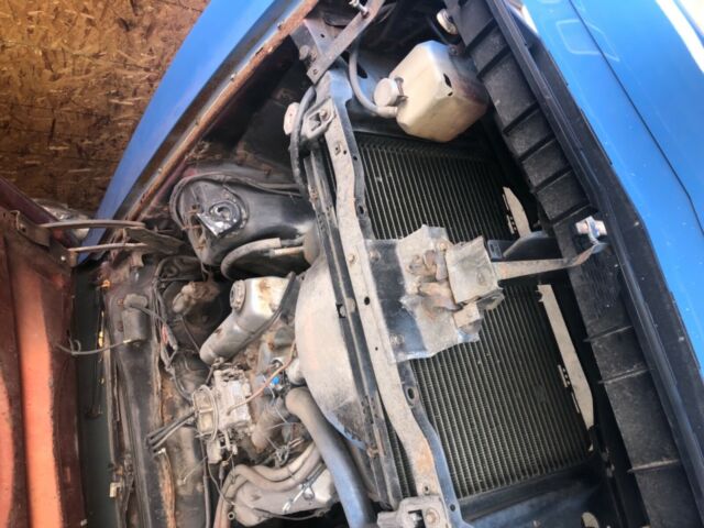 1973 Blue Ford Mustang Hatchback