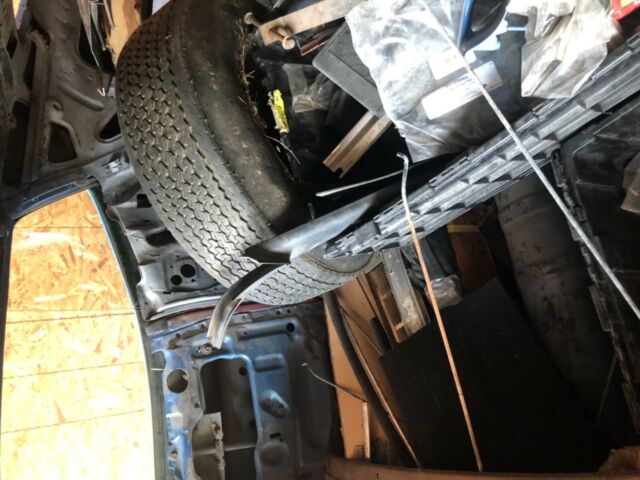 1973 Blue Ford Mustang Hatchback