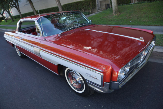 1962 Burgundy Oldsmobile Starfire 2 door Hardtop