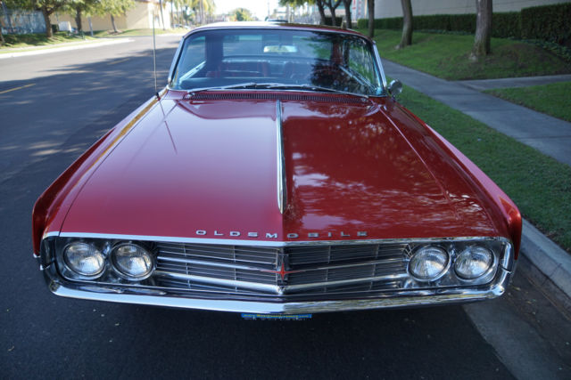 1962 Burgundy Oldsmobile Starfire 2 door Hardtop