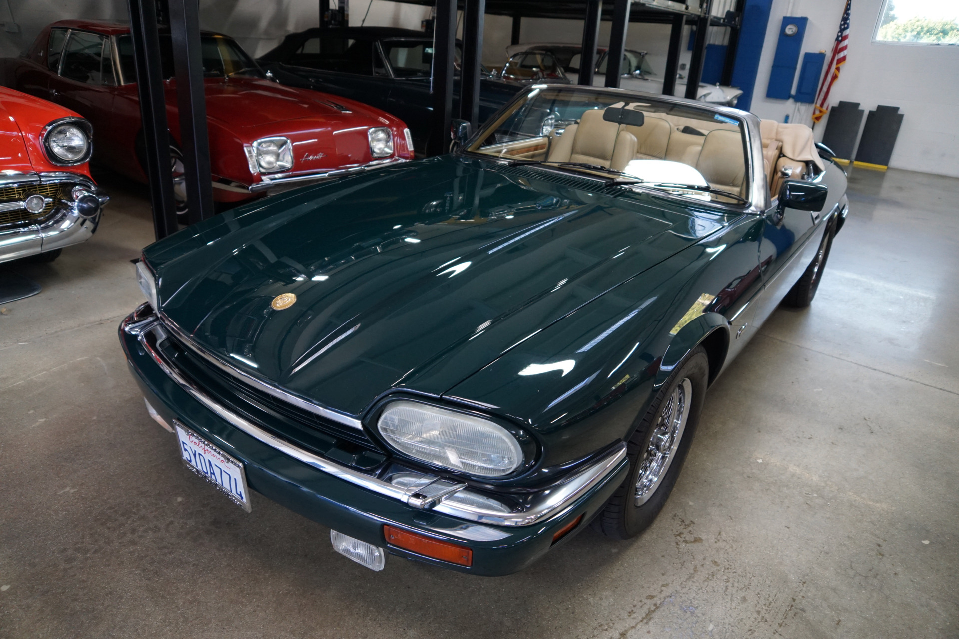 1994 Green Jaguar XJS 6.0L V12 CONVERTIBLE Convertible
