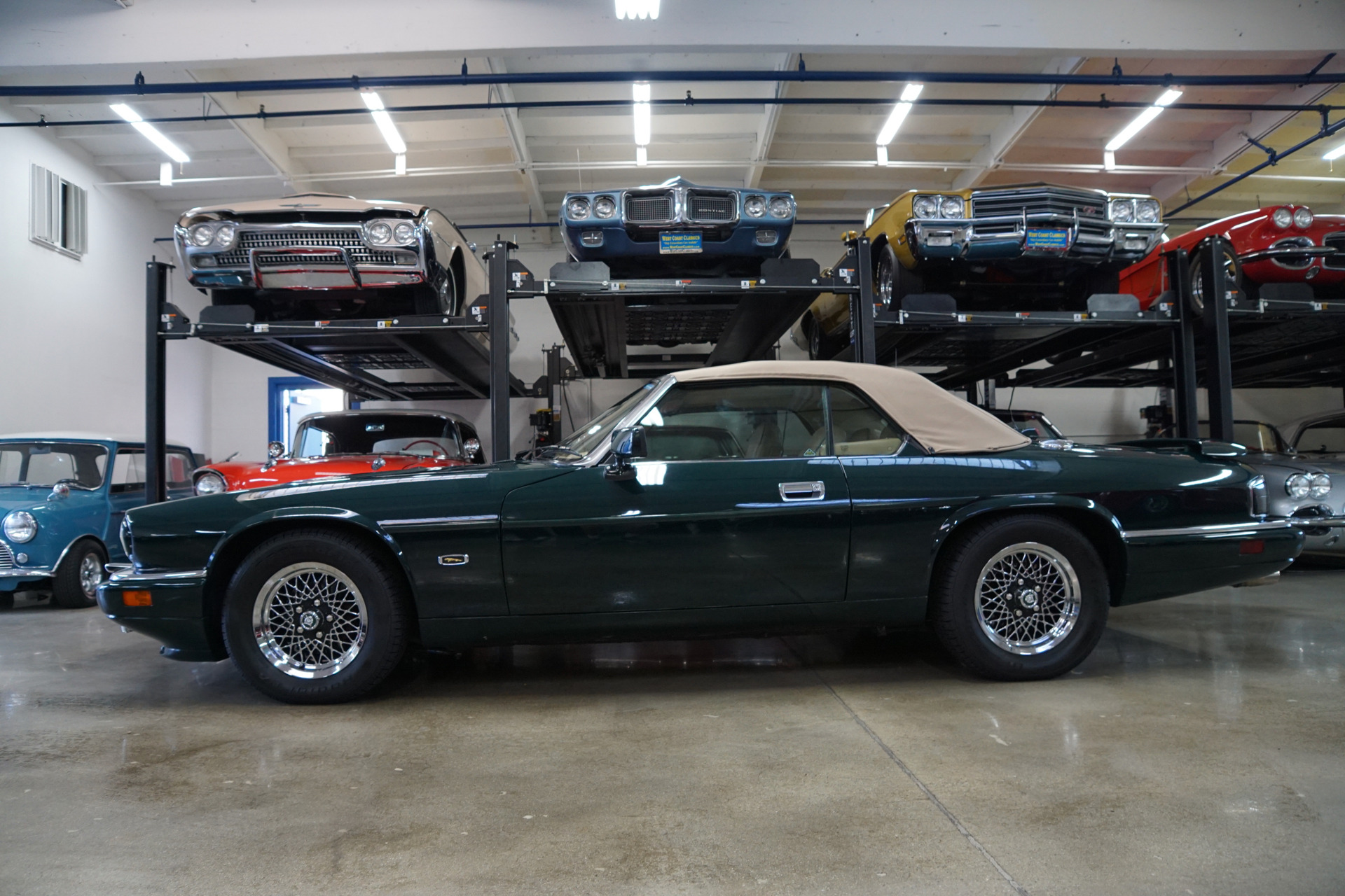 1994 Green Jaguar XJS 6.0L V12 CONVERTIBLE Convertible
