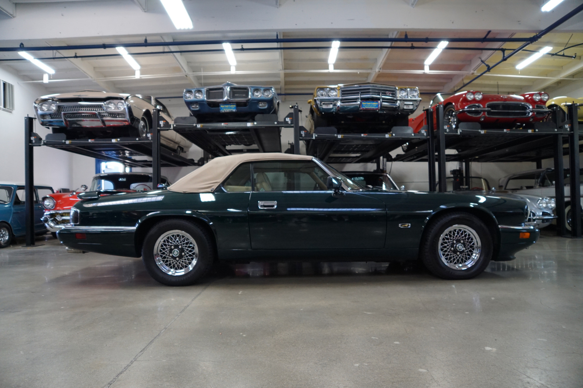 1994 Green Jaguar XJS 6.0L V12 CONVERTIBLE Convertible