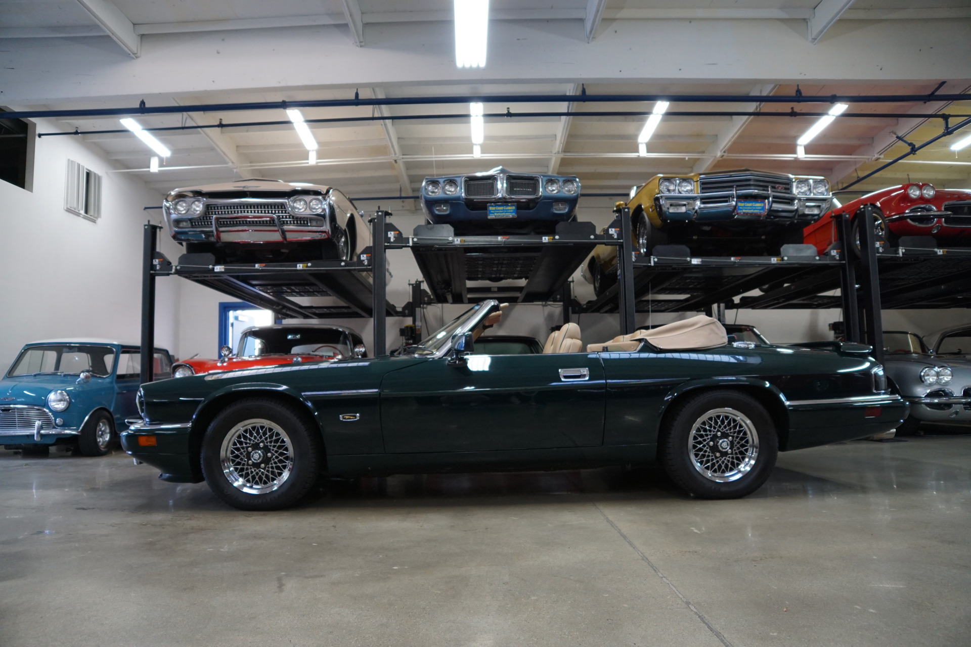 1994 Green Jaguar XJS 6.0L V12 CONVERTIBLE Convertible