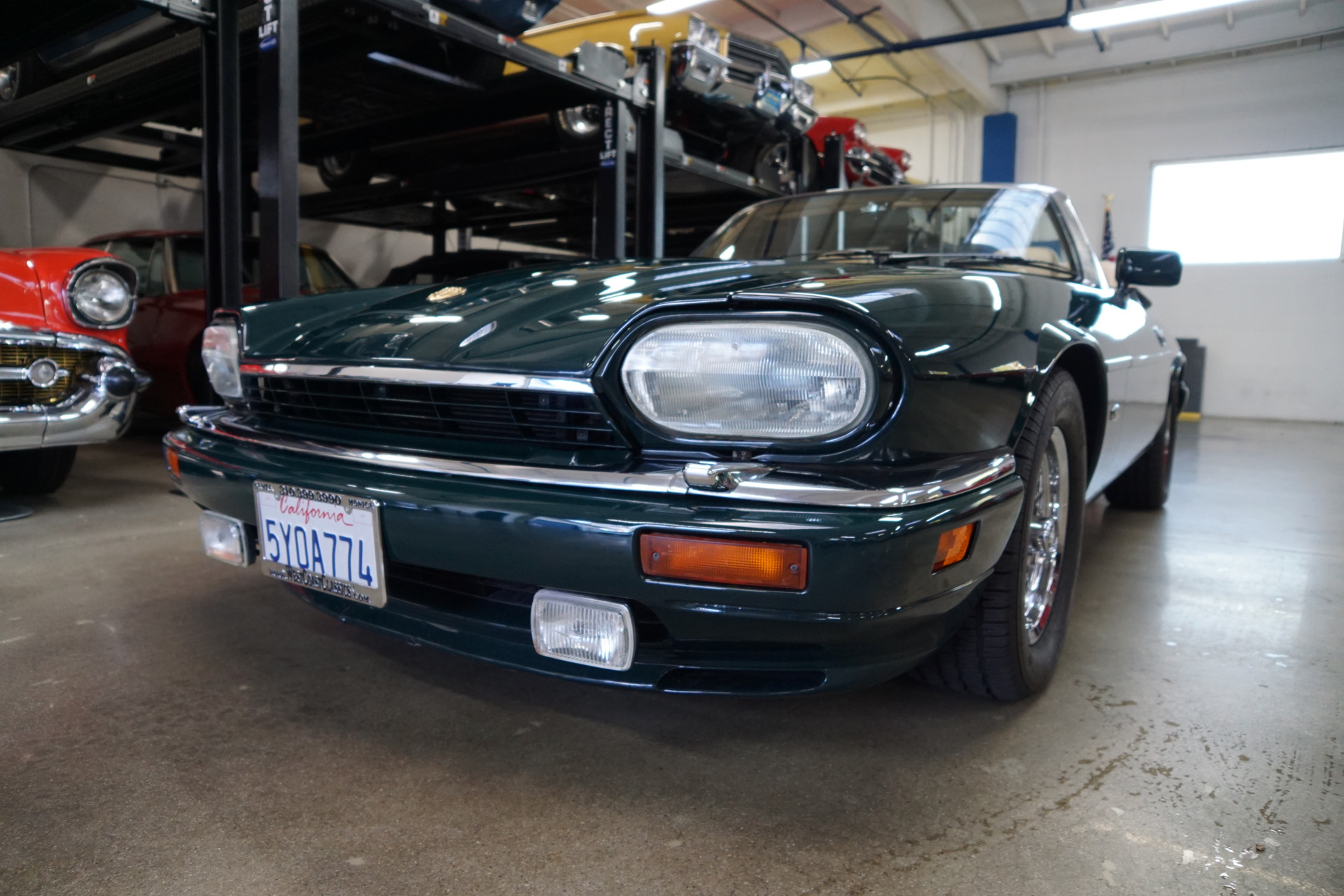 1994 Green Jaguar XJS 6.0L V12 CONVERTIBLE Convertible
