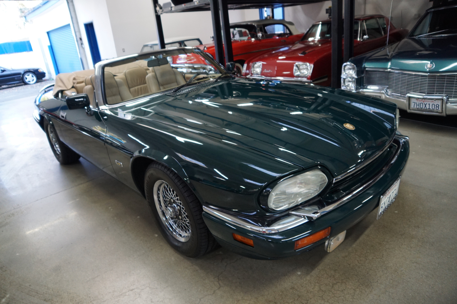 1994 Green Jaguar XJS 6.0L V12 CONVERTIBLE Convertible