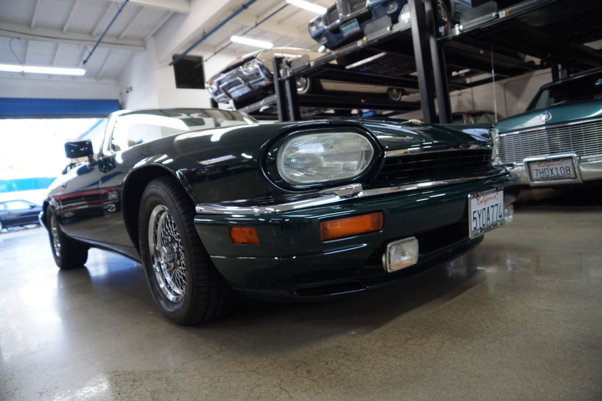 1994 Green Jaguar XJS 6.0L V12 CONVERTIBLE Convertible