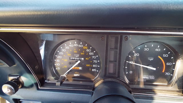 1982 Blue Chevrolet Corvette Coupe