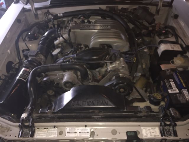 1993 Silver Ford Mustang Hatchback