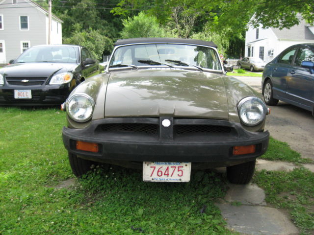 1974 Tundra Green MG MGB Convertible