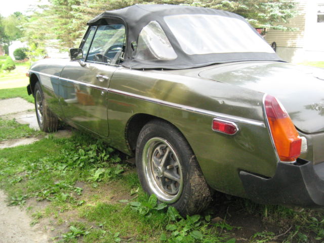 1974 Tundra Green MG MGB Convertible