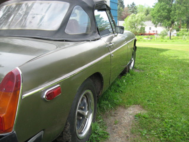 1974 Tundra Green MG MGB Convertible