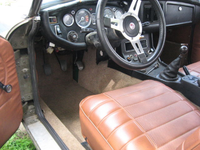 1974 Tundra Green MG MGB Convertible