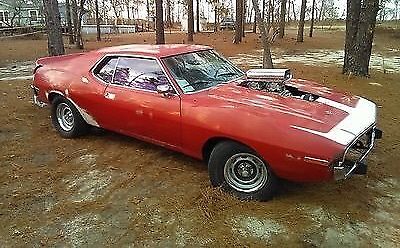 1974 Red AMC Javelin Fastback